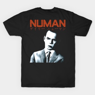 Gary Numan - Touring Principle Japan 80 T-Shirt